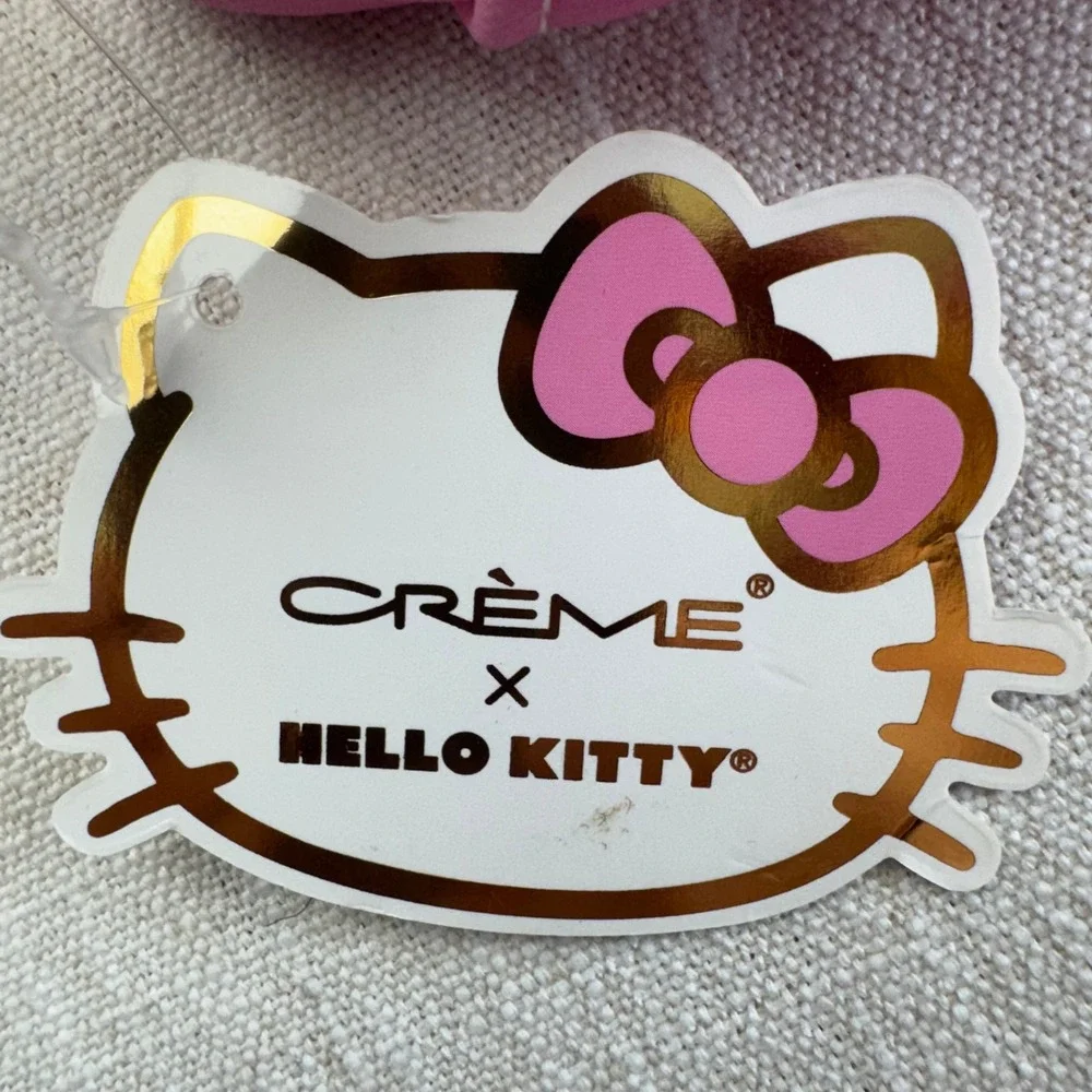 The Creme Shop x Hello Kitty Beauty‎ Travel Case Pink Clear Makeup Bag HKTC9196